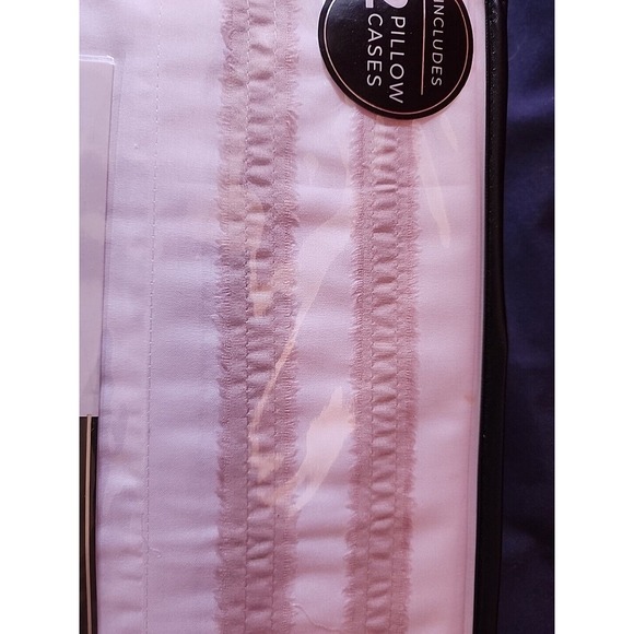 MODERN LIVING True White TWIN SHEET SET NEW Smo 6408 - Picture 6 of 9